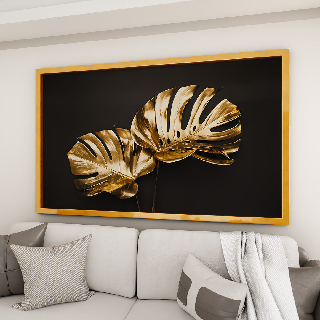 Foliage and Gold V2212 Canvas