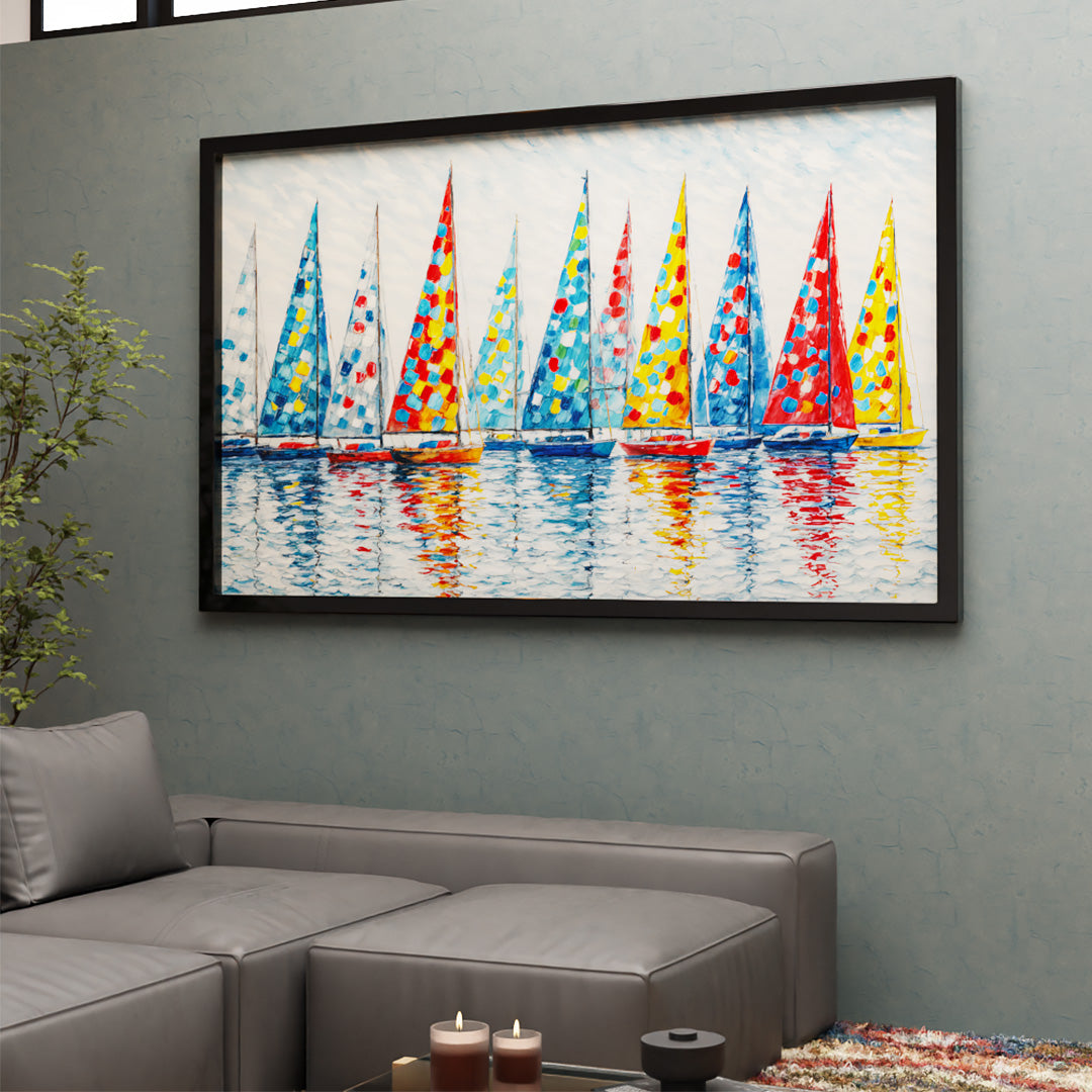 Harbor of Hues V2455 Canvas