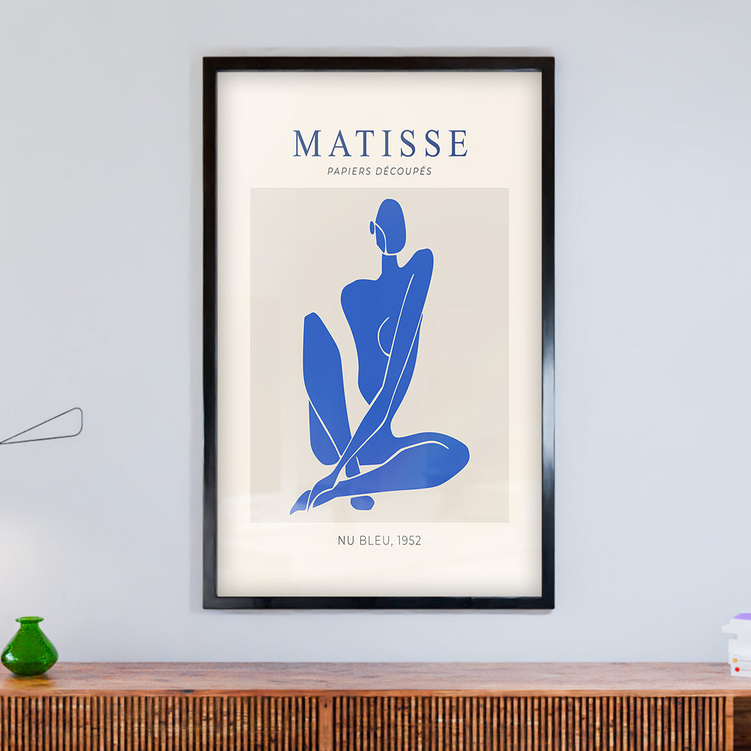 Henri Matisse nu Bleu 1952 V2364 Canvas