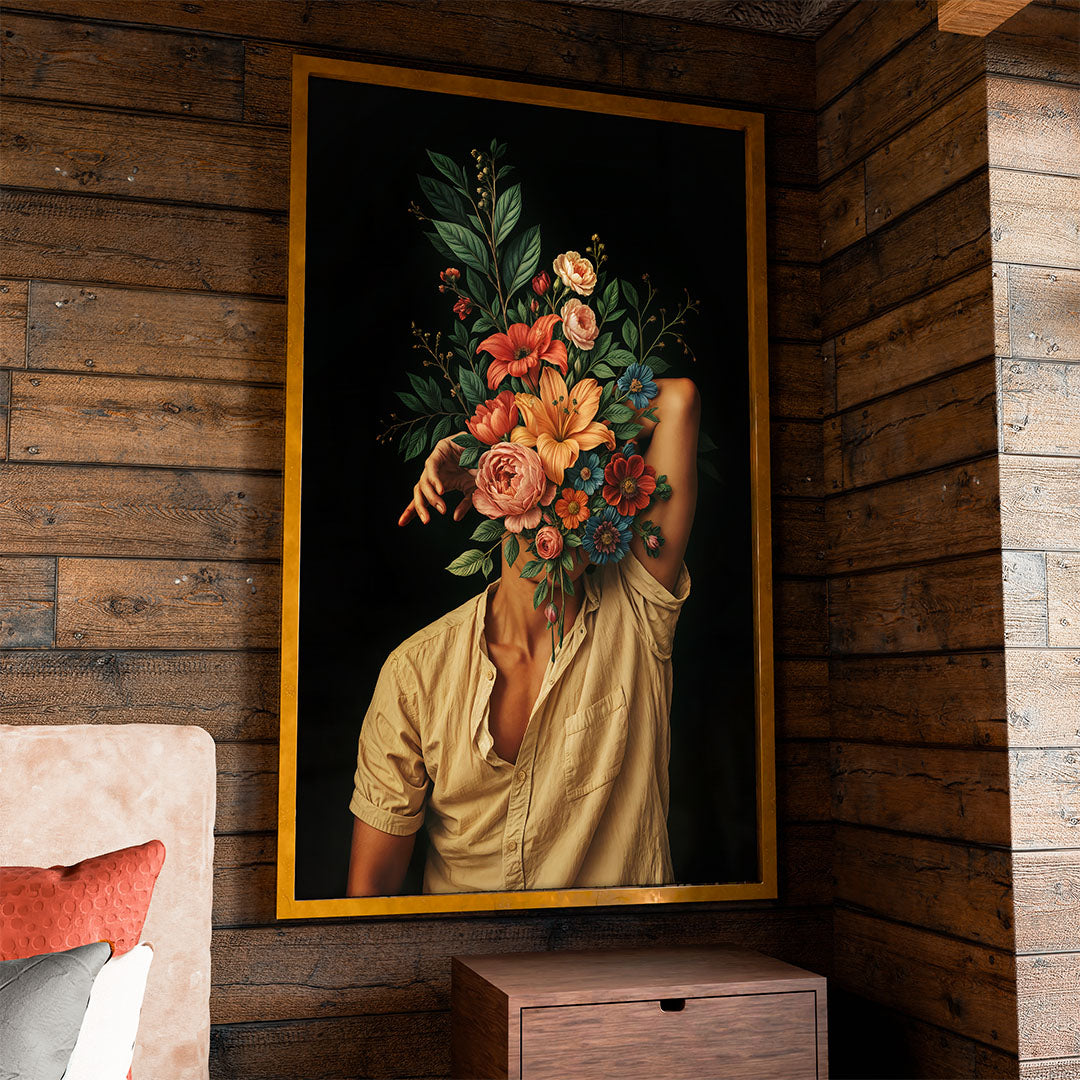 Roses Bloomed Every Time I Thought Of You V2283 Canvas