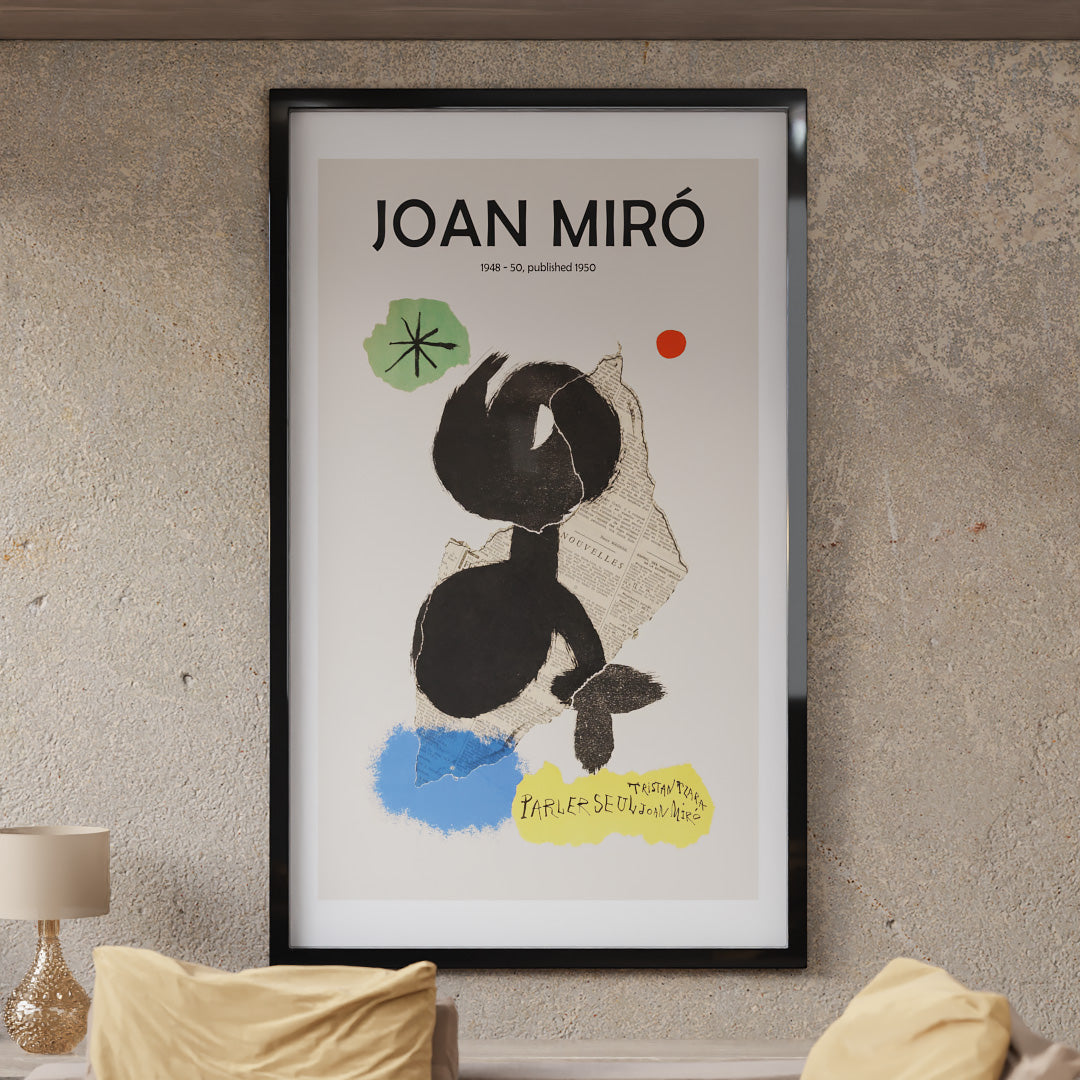 Joan Miro Parler Seul V2403 Canvas