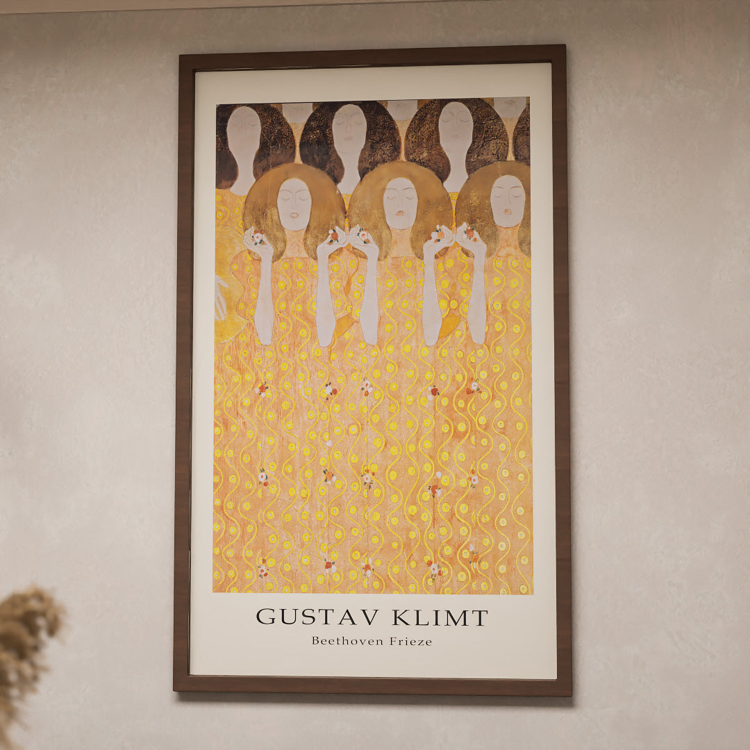 Gustav Klimt Beethoven Frieze V2382 Canvas