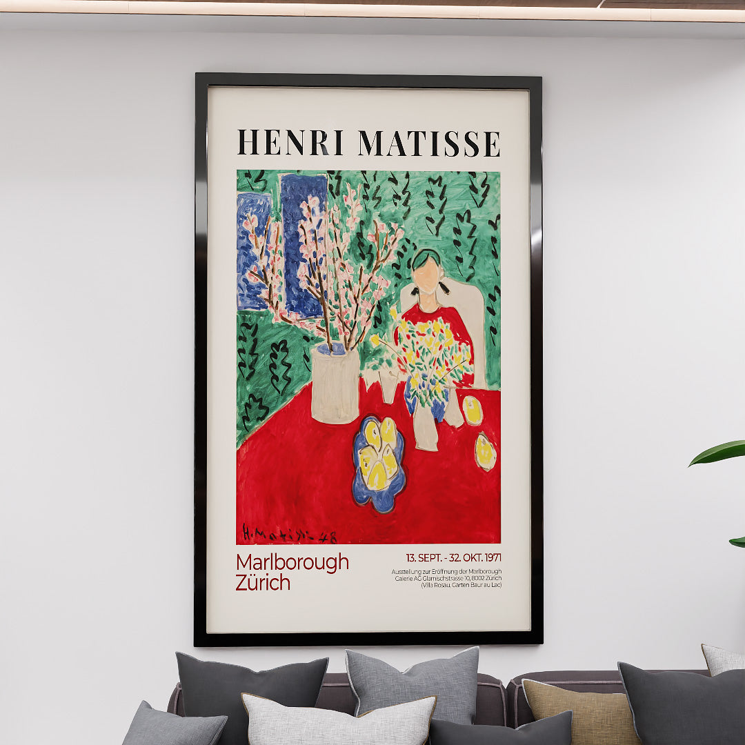 Henri Matisse MARLBOROUGH ZÜRICH V2391 Canvas