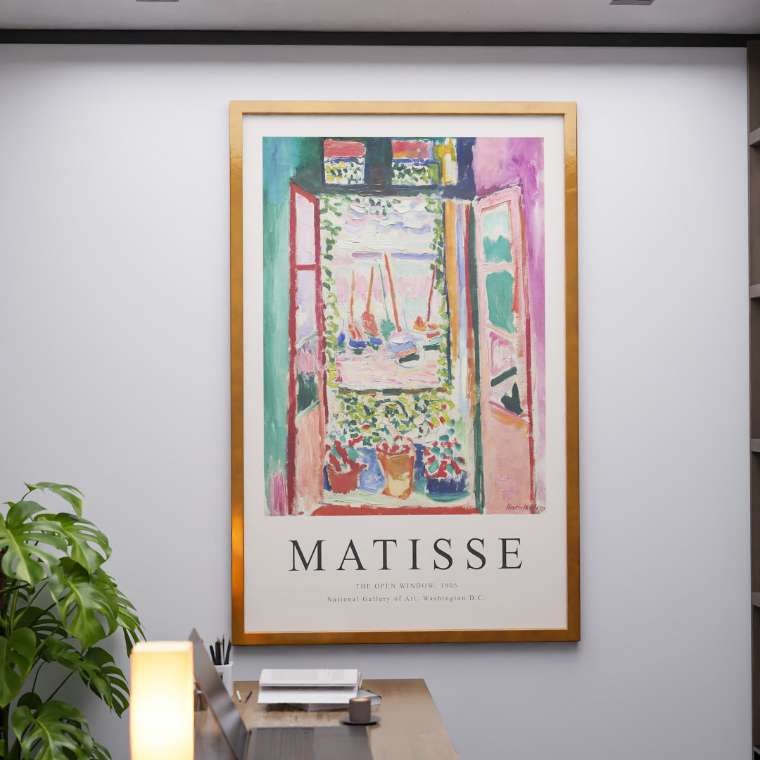 Henri Matisse The Open Window V2420 Canvas