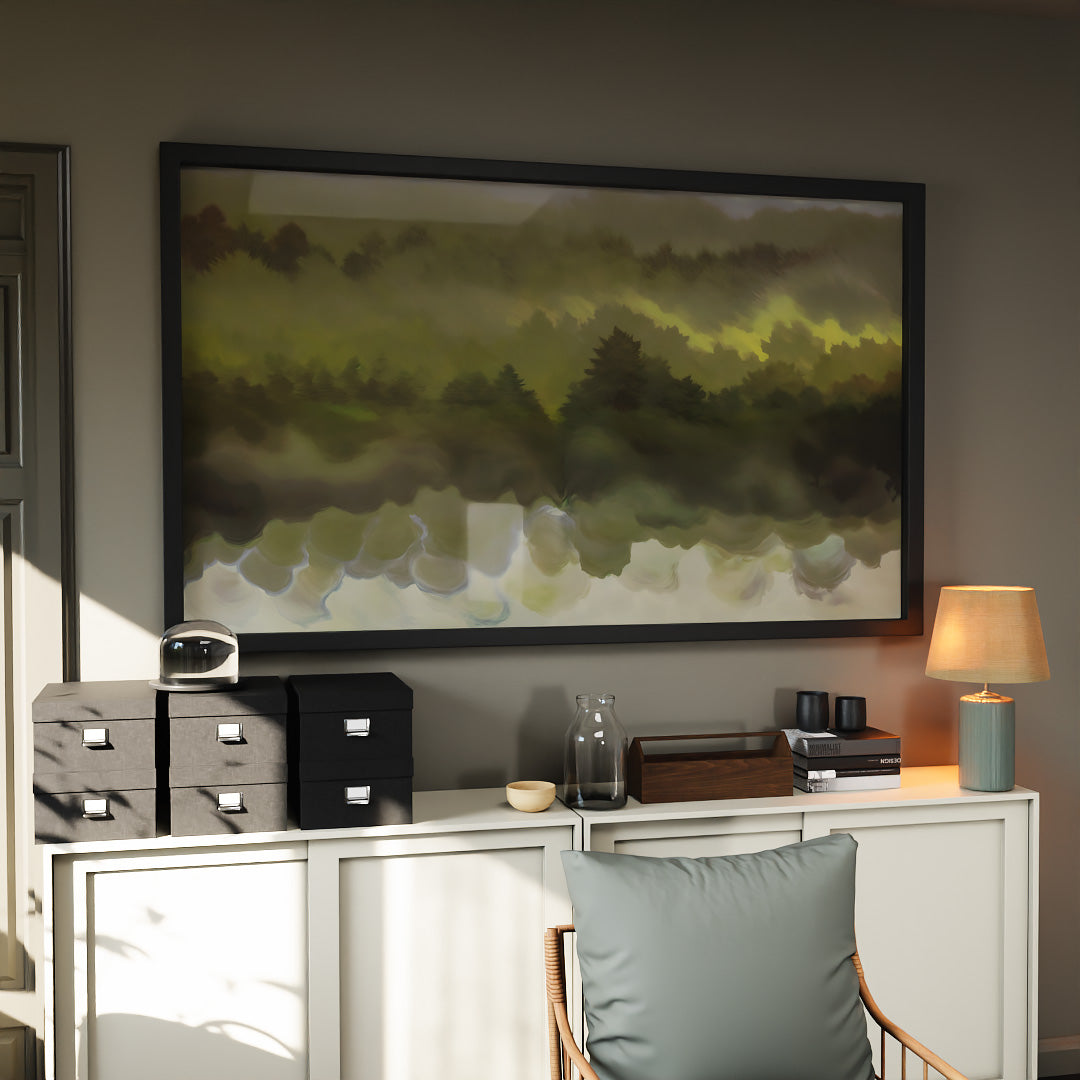 Green Median V2318 Canvas