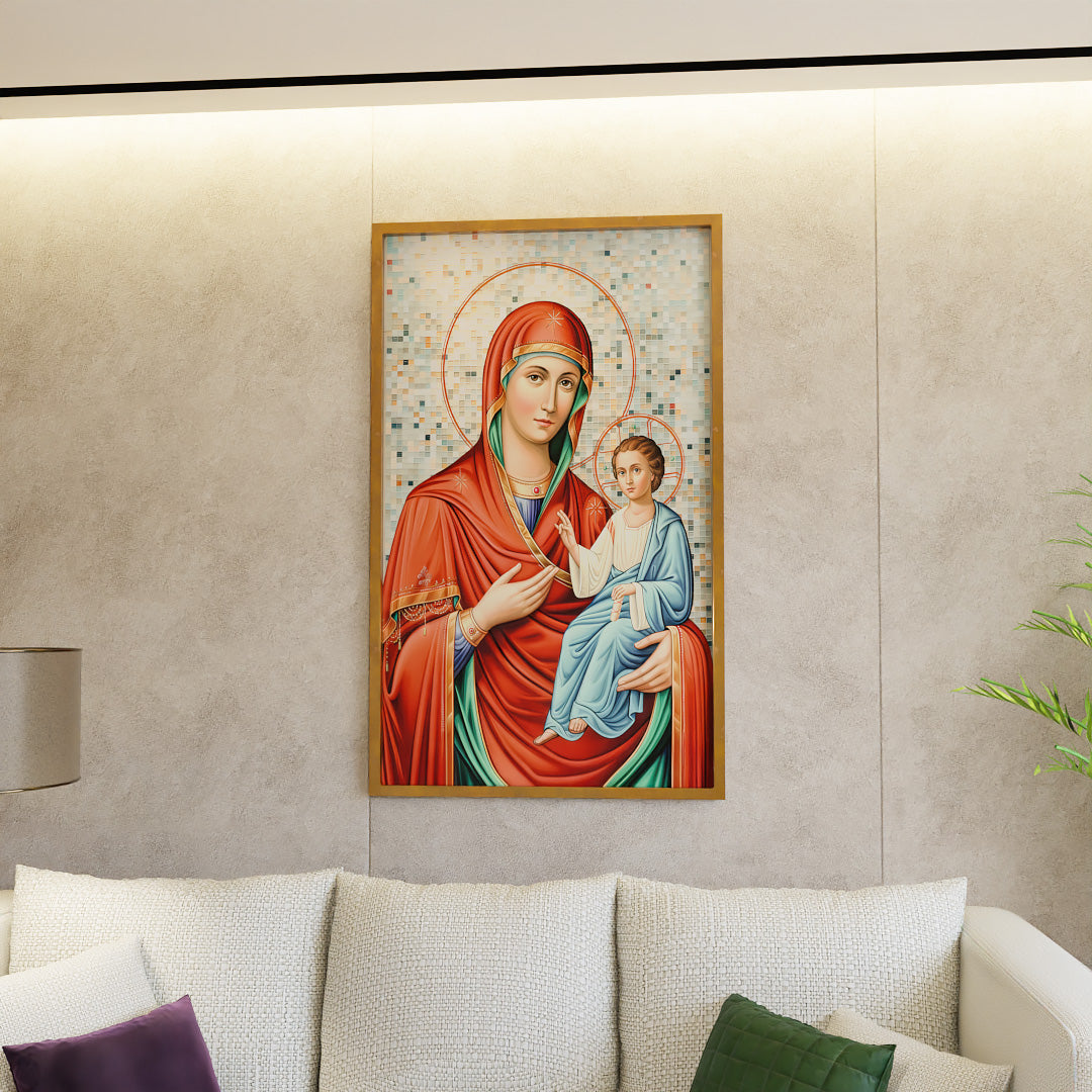 Decorative Canvas Our Lady of Mount Carmel V2176