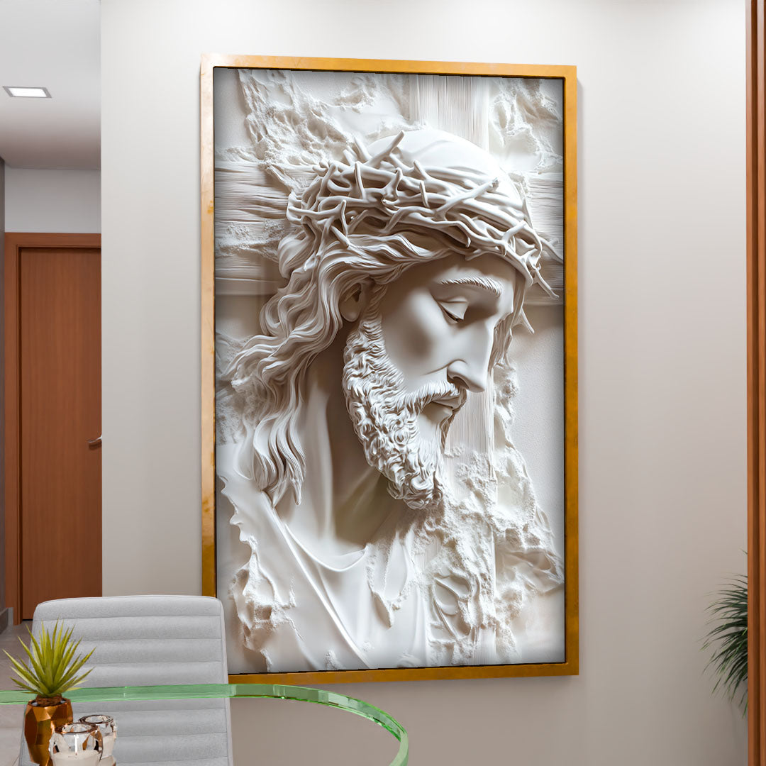 Passion of Christ on Marble V2226 Canvas