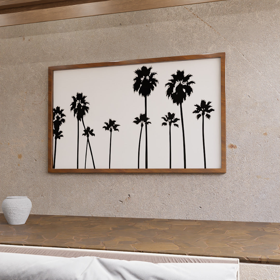 Palm Trees LA V2299 Canvas