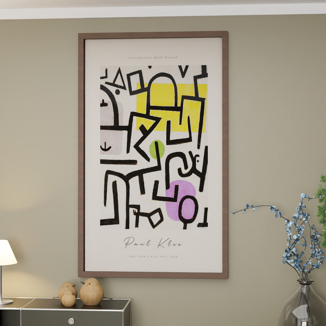 Paul Klee Rich Harbor V2369 Canvas