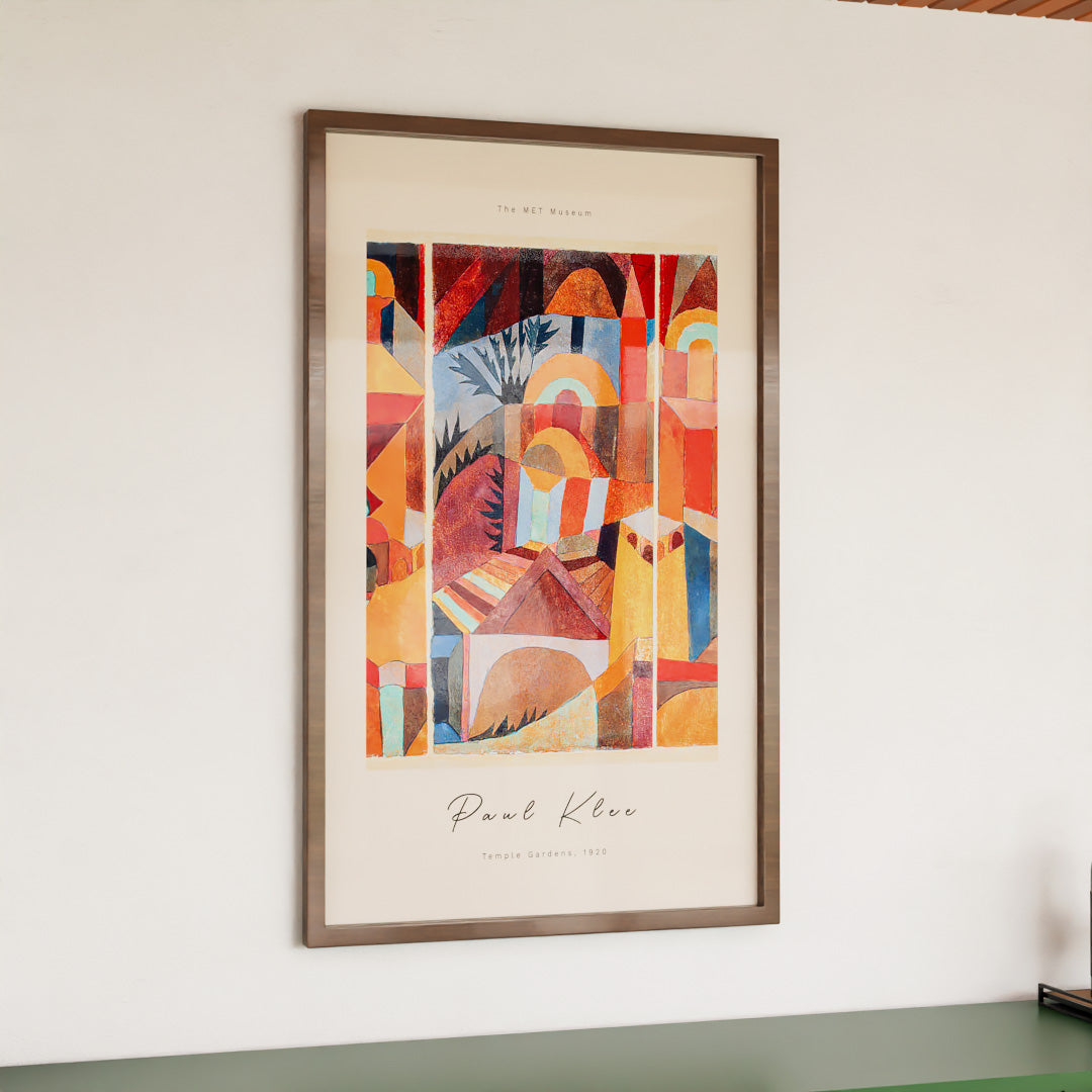 Paul Klee Temple Gardens V2370 Canvas