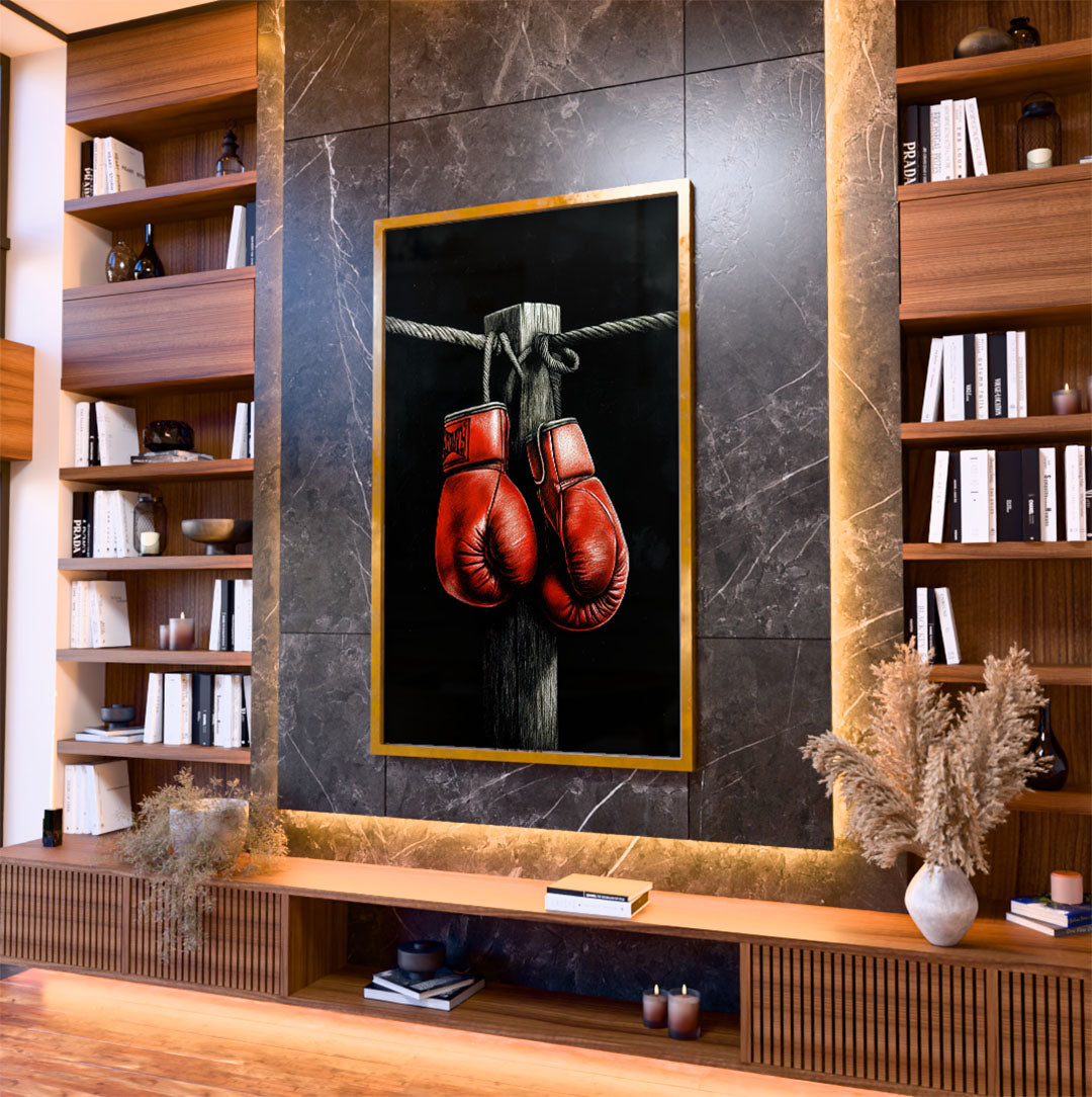 Hang Up the Gloves V2206 Canvas