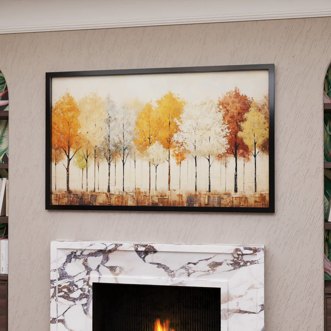 Vintage Trees Painting V2505 Canvas