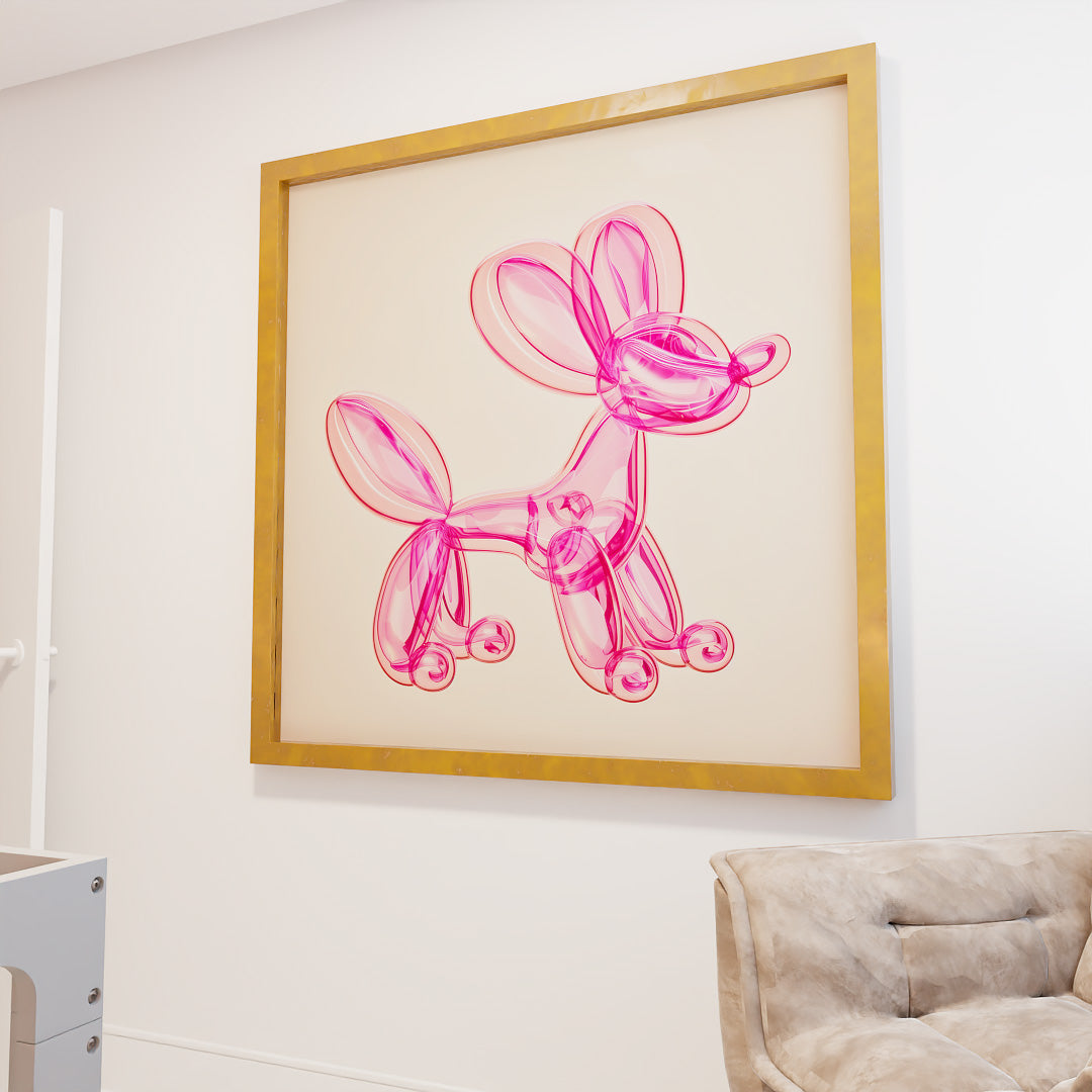 Pop Balloon Dog V2213 Canvas