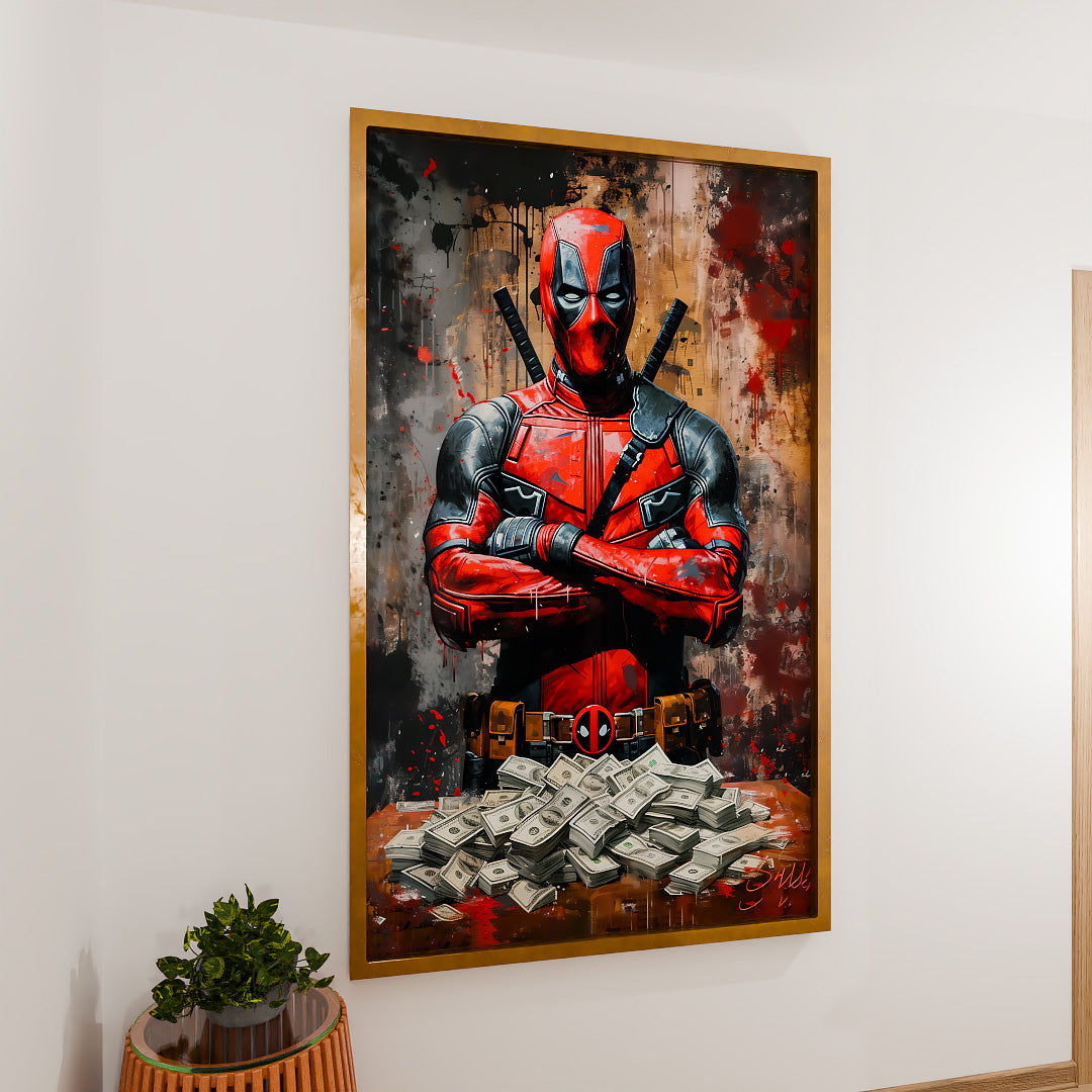 Rich DeadPool V2208 Canvas