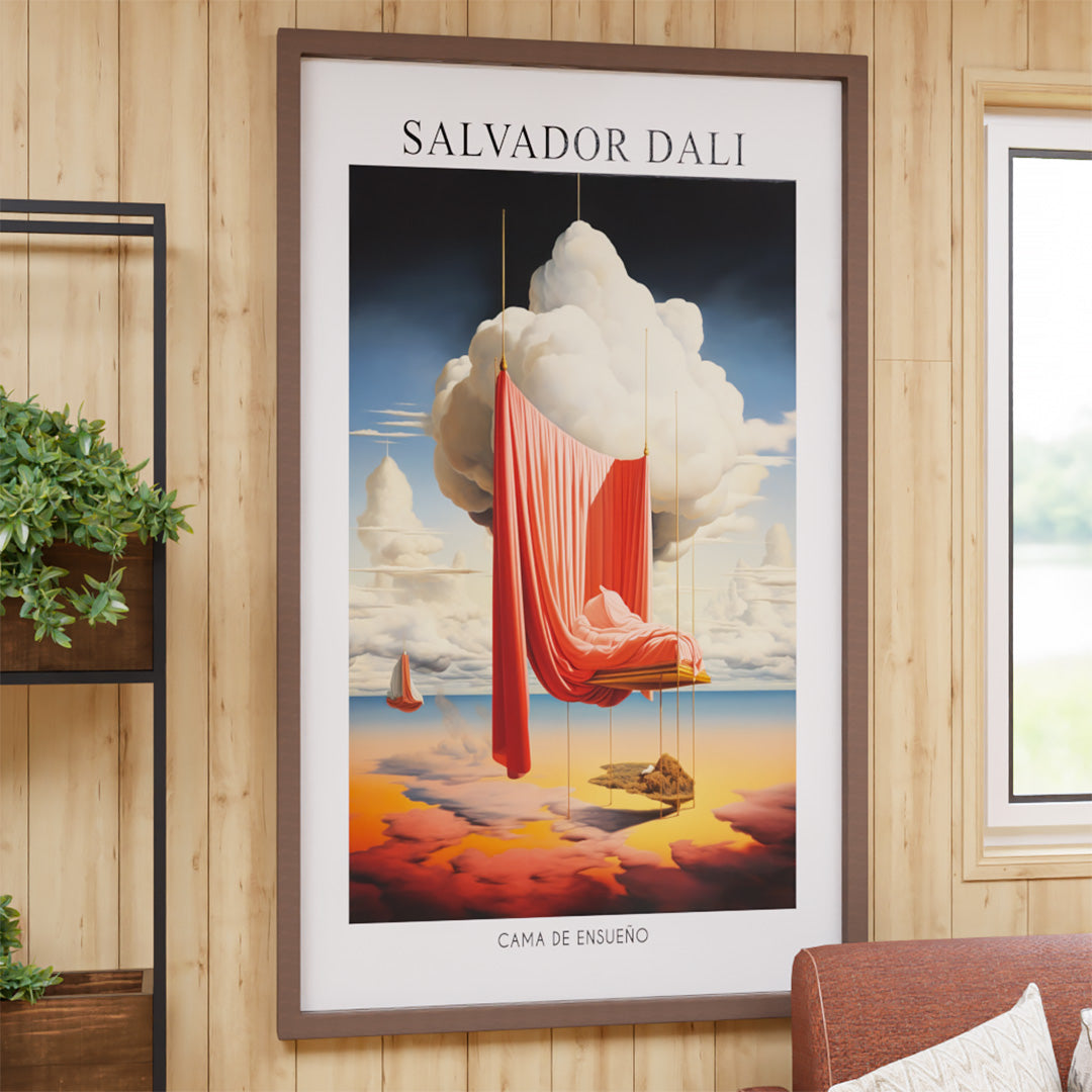 Salvador Dali Cama de Ensueno V2371 Canvas