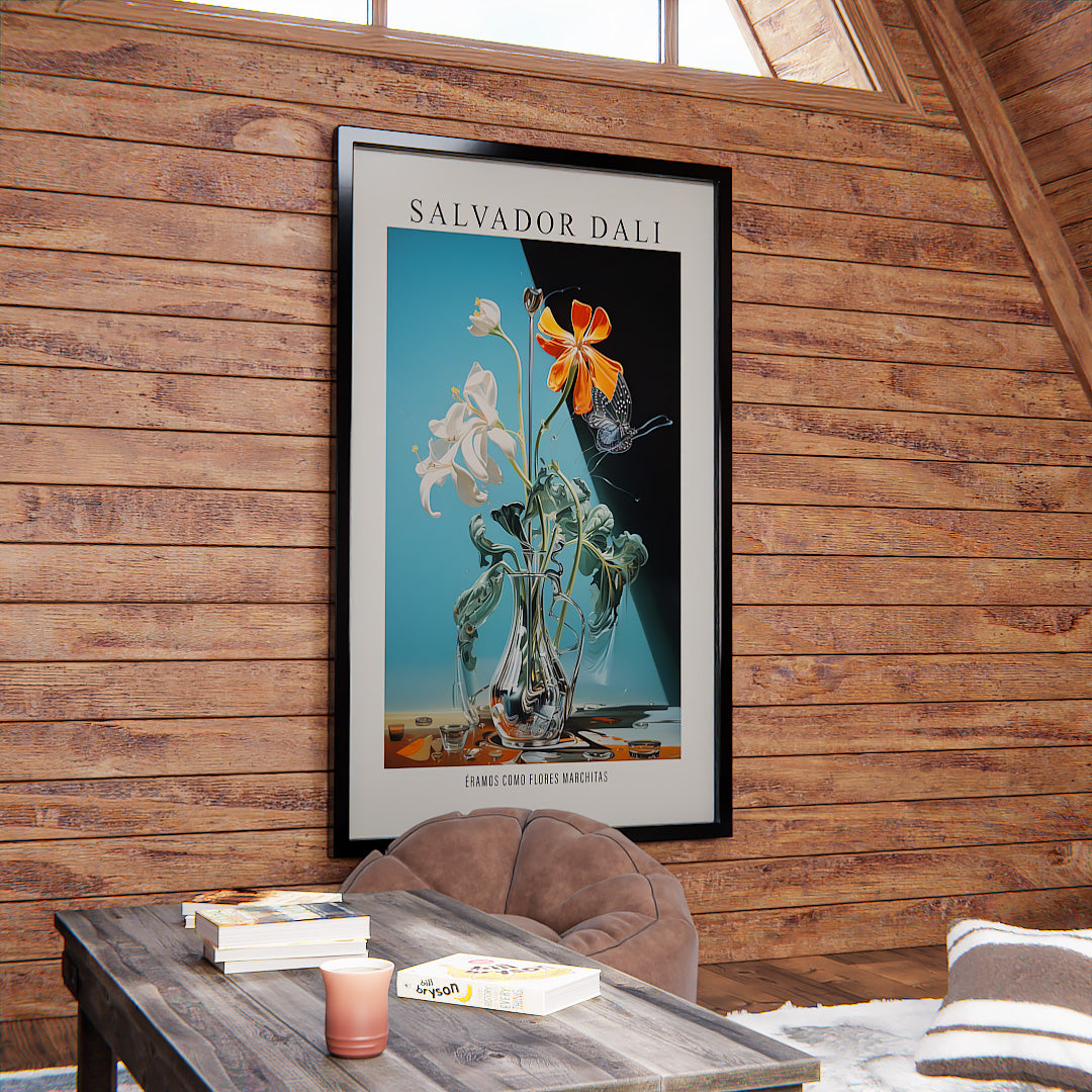 Salvador Dali Éramos como Flores Marchitas V2372 Canvas