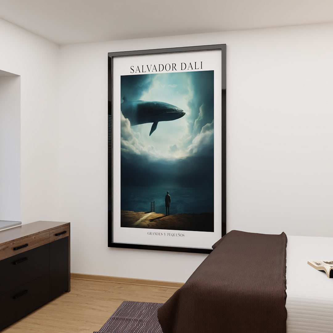 Salvador Dali Grandes y Pequenos V2388 Canvas