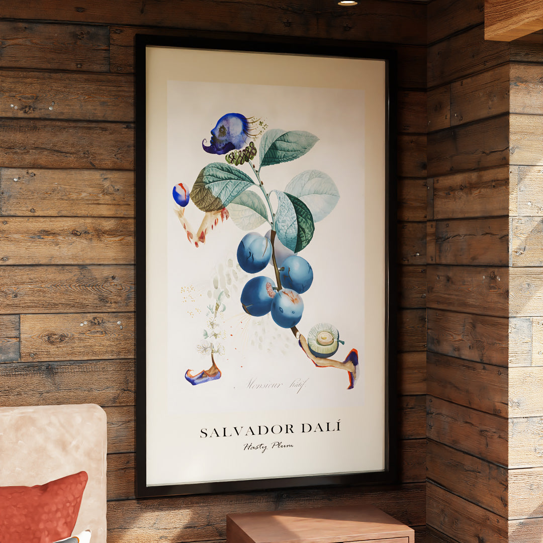 Salvador Dalí Hasty Plum V2383 Canvas