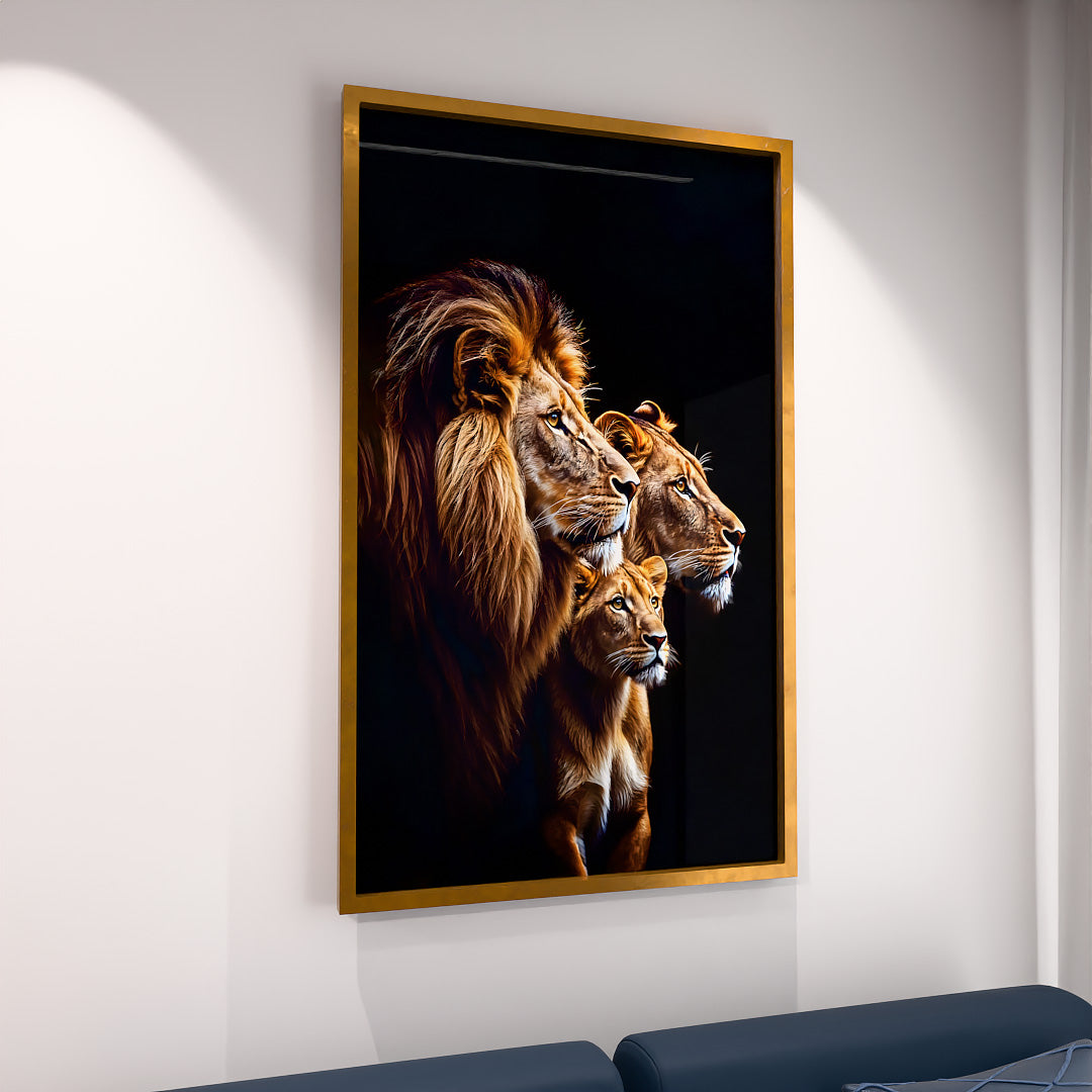 Lion Trio V2273 Canvas