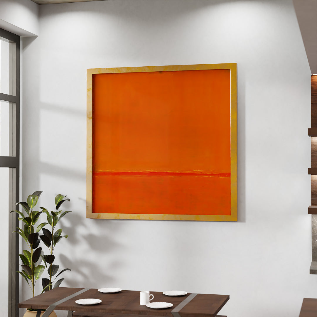 Red Orange V2286 Canvas