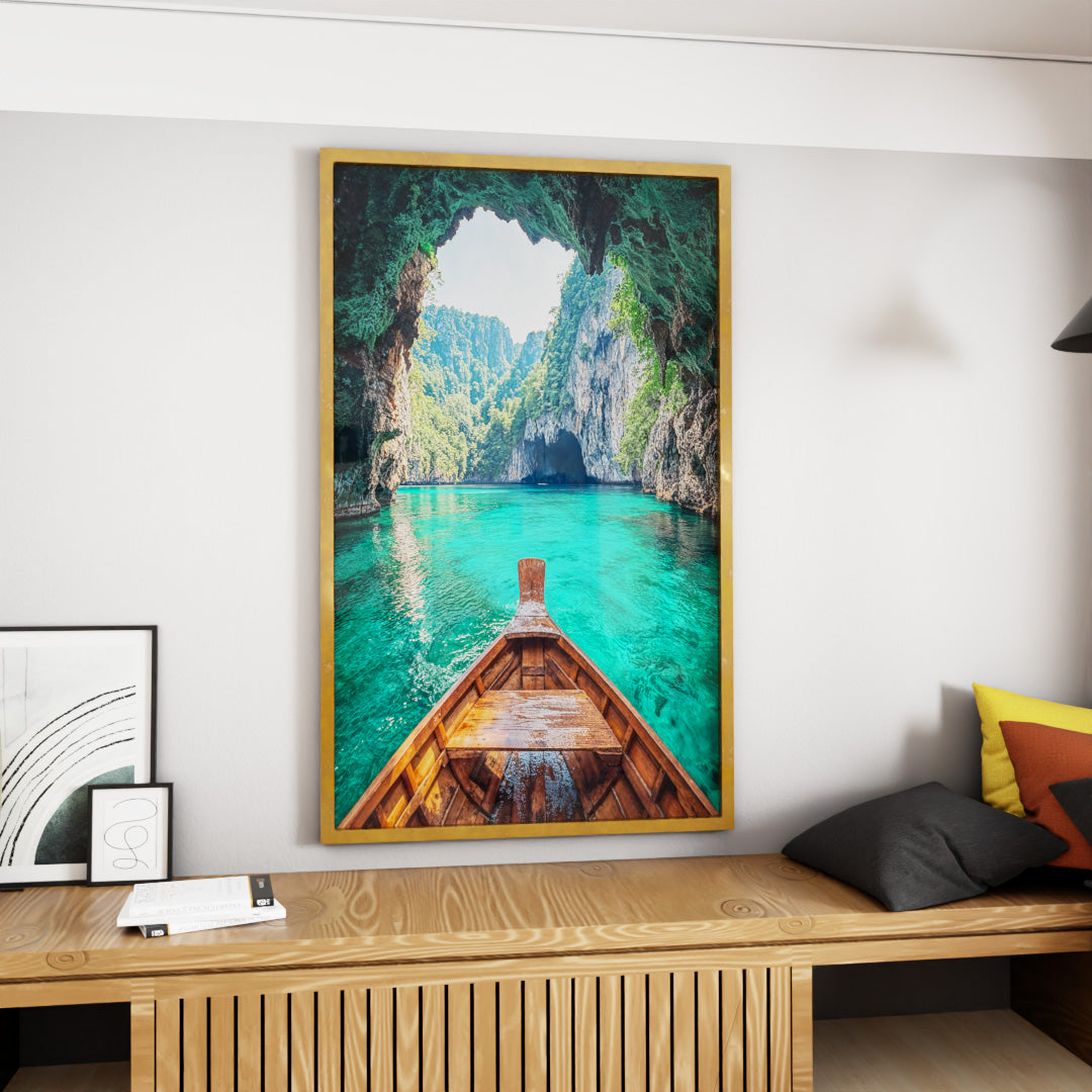 Journey in Paradise Waters V2225 Canvas