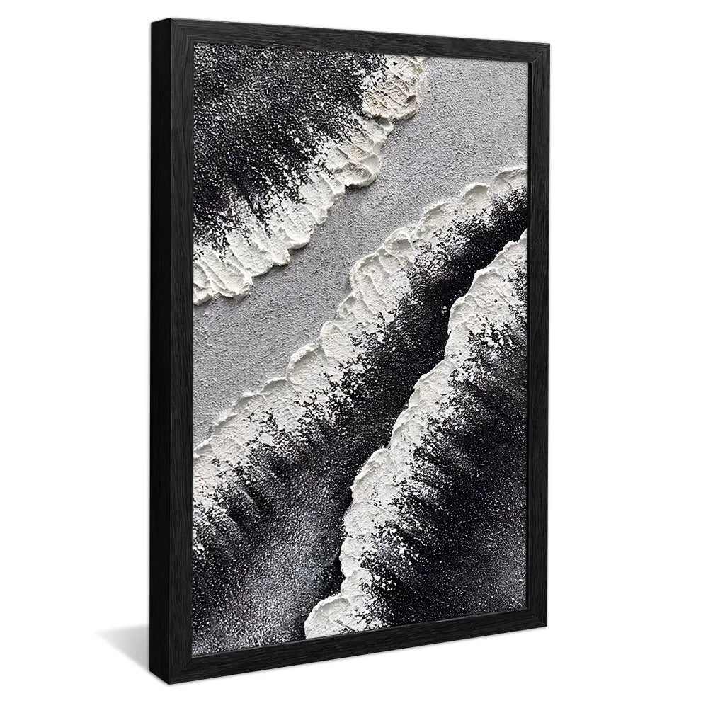 3D Beach Painting Canvas