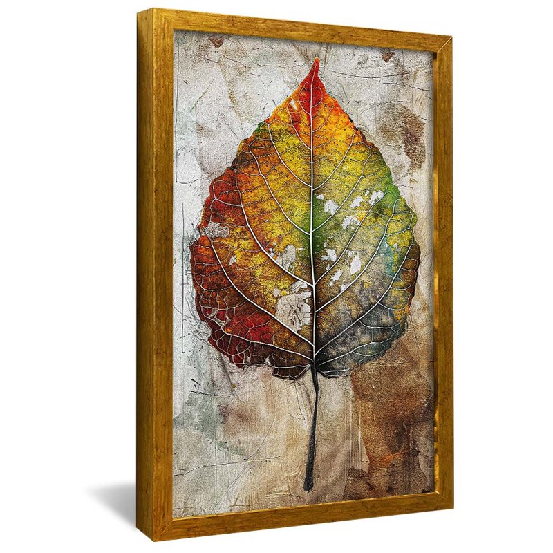 Abstract Aging Sheet V1958 Canvas
