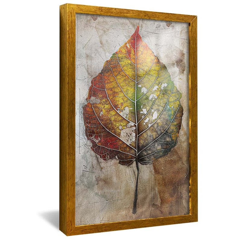 Abstract Aging Sheet V1958 Canvas