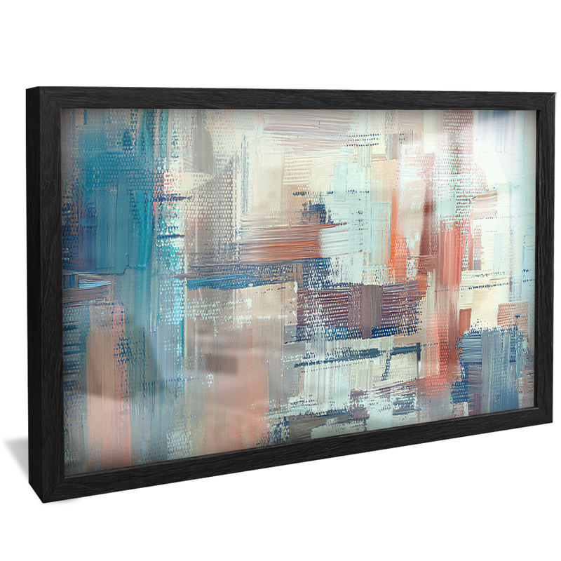 Abstract Brushstrokes V725 Canvas