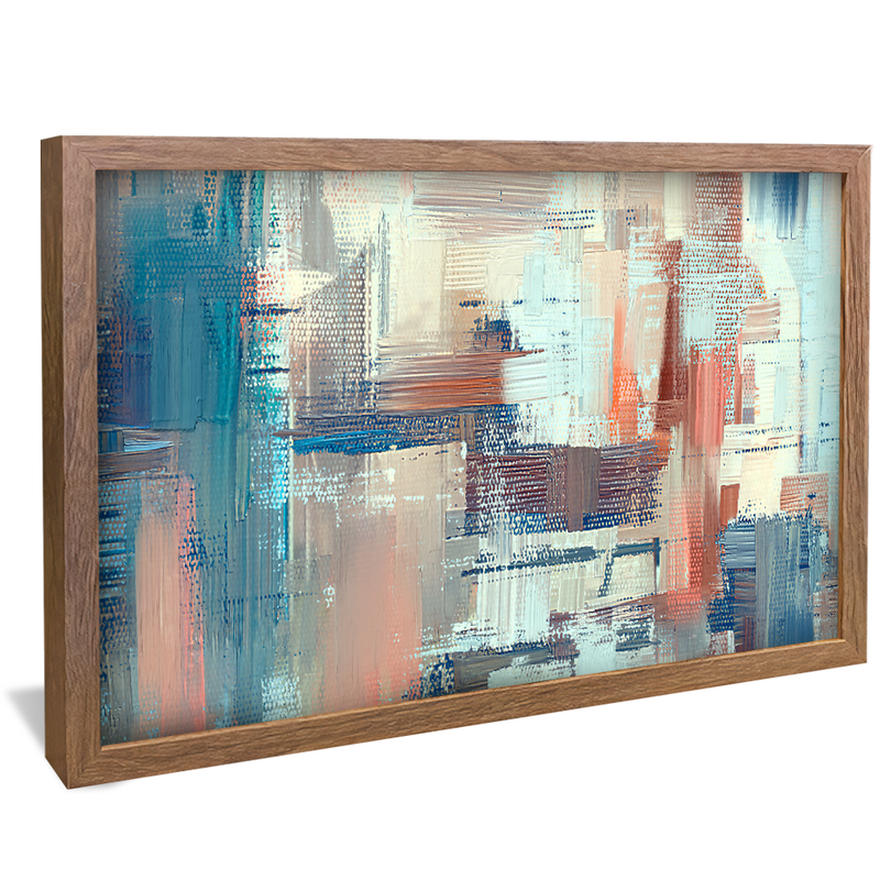 Abstract Brushstrokes V725 Canvas
