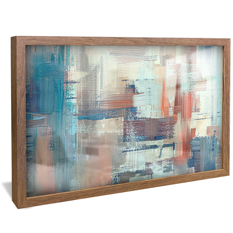 Abstract Brushstrokes V725 Canvas