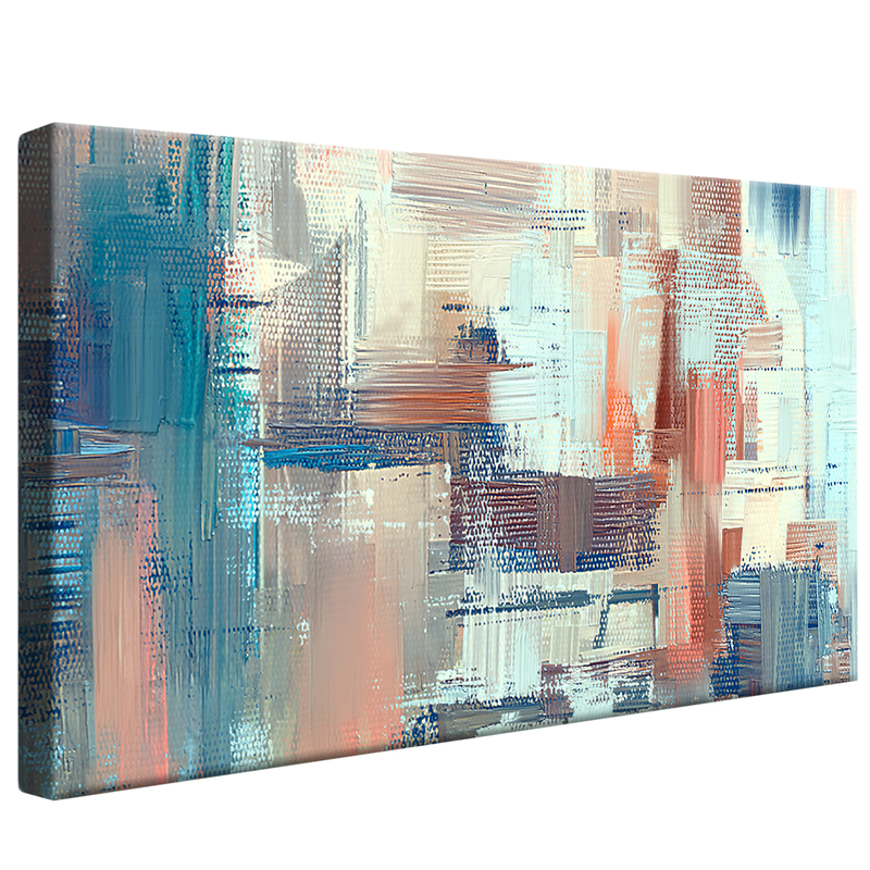 Abstract Brushstrokes V725 Canvas
