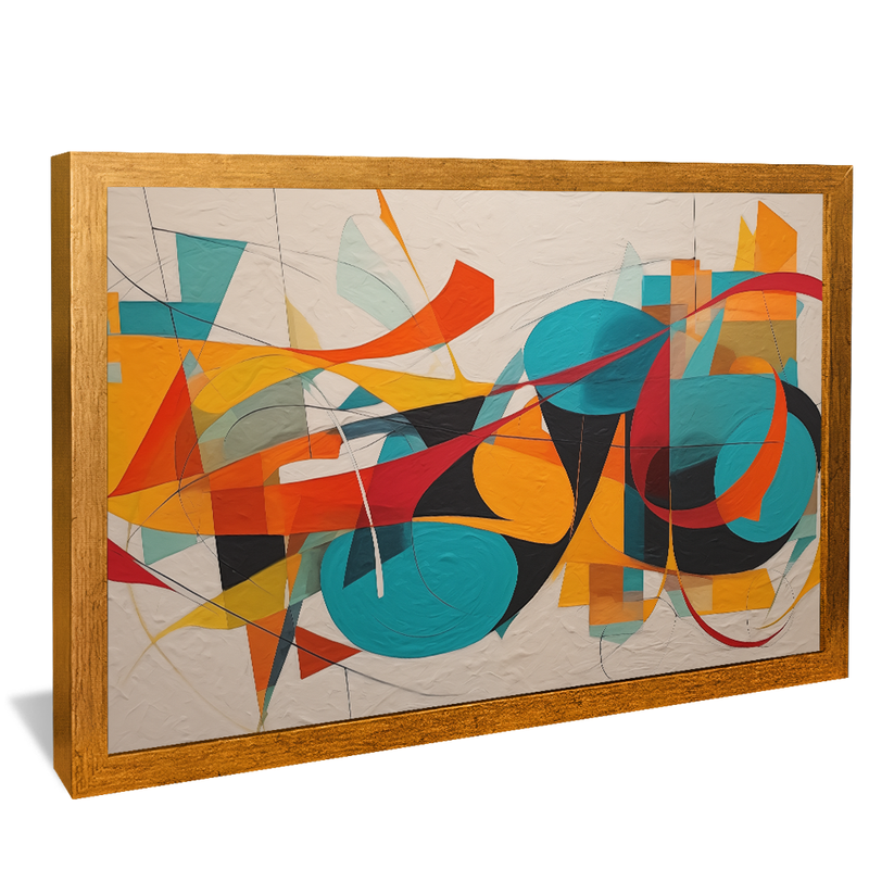 Abstract Circulars V1007 Canvas