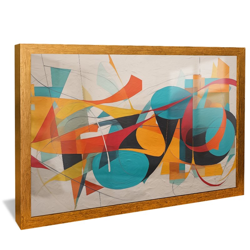 Abstract Circulars V1007 Canvas