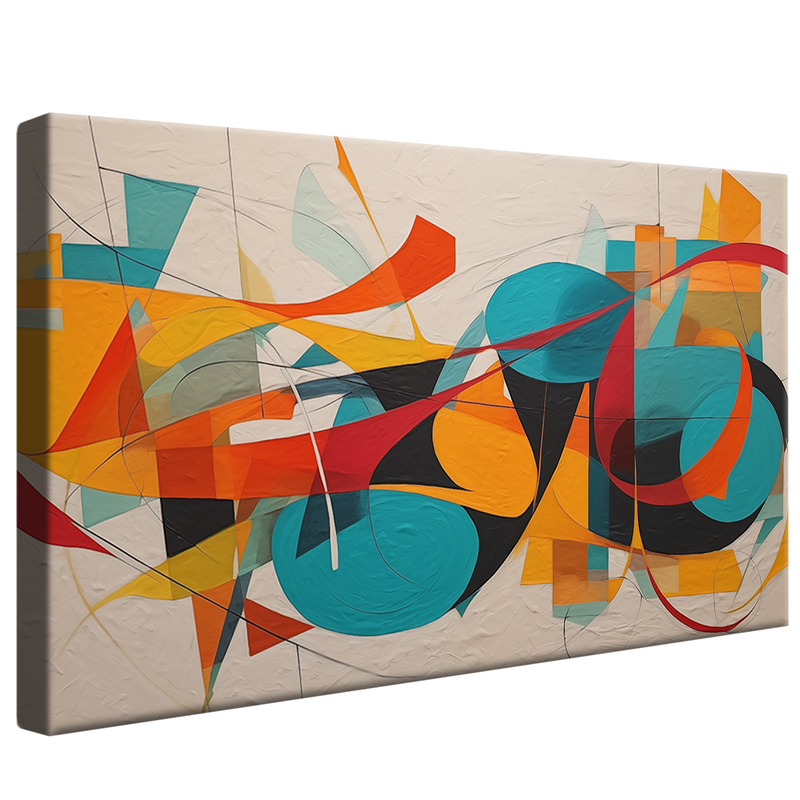 Abstract Circulars V1007 Canvas