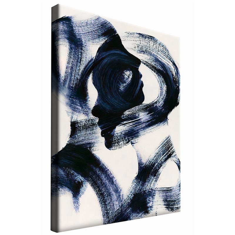 Abstract Couple Painting Canvas