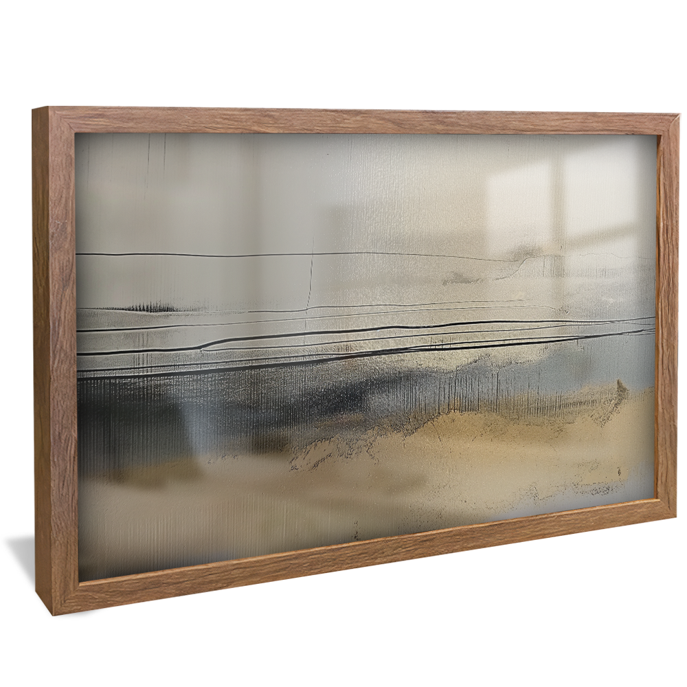Abstract Lines Wall Painting V1080 Canvas
