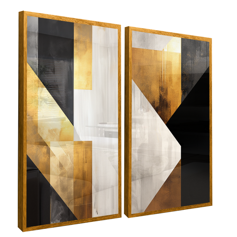 Abstract Luxury Modern Canvas V11