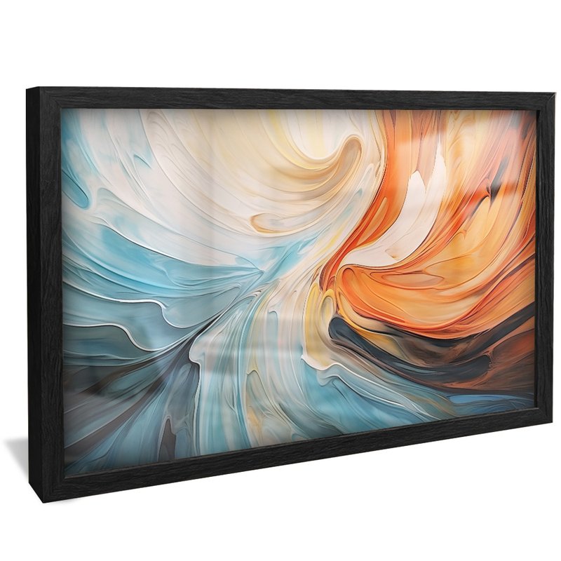 Abstract Oil Colors V1037 Canvas
