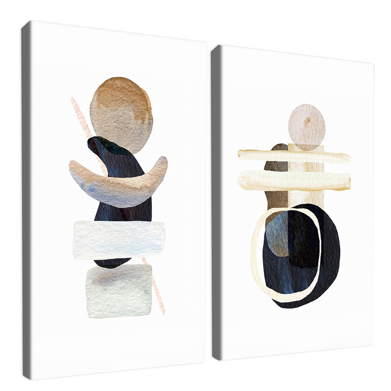 Abstract Patterns Canvas V1545