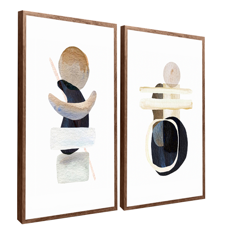 Abstract Patterns Canvas V1545