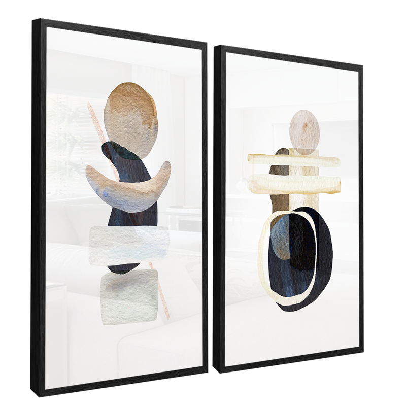 Abstract Patterns Canvas V1545