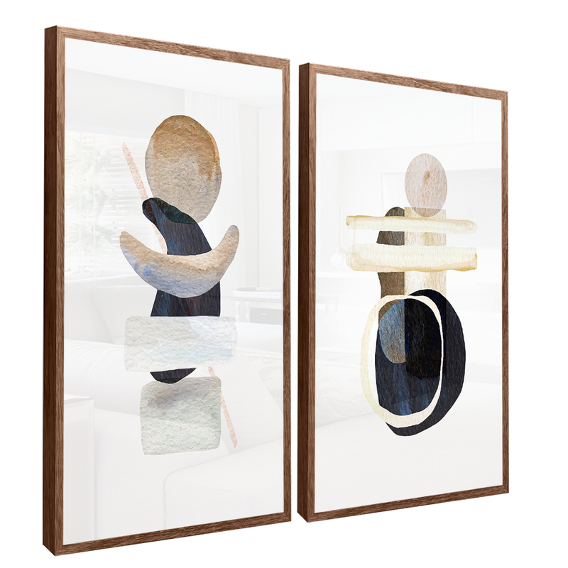 Abstract Patterns Canvas V1545