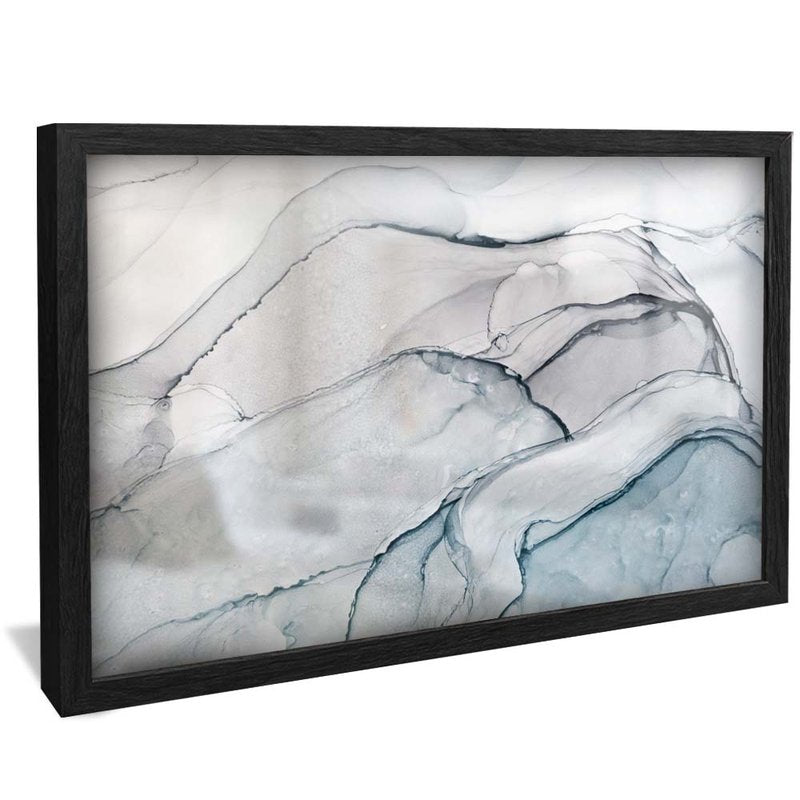 Abstract White Marble V1728 Canvas
