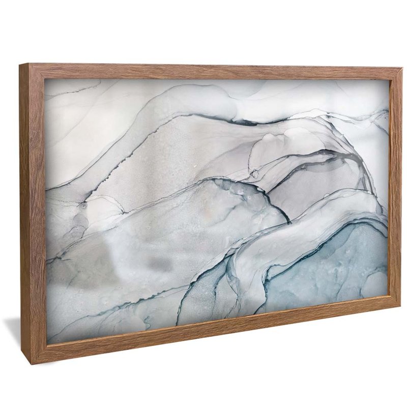Abstract White Marble V1728 Canvas