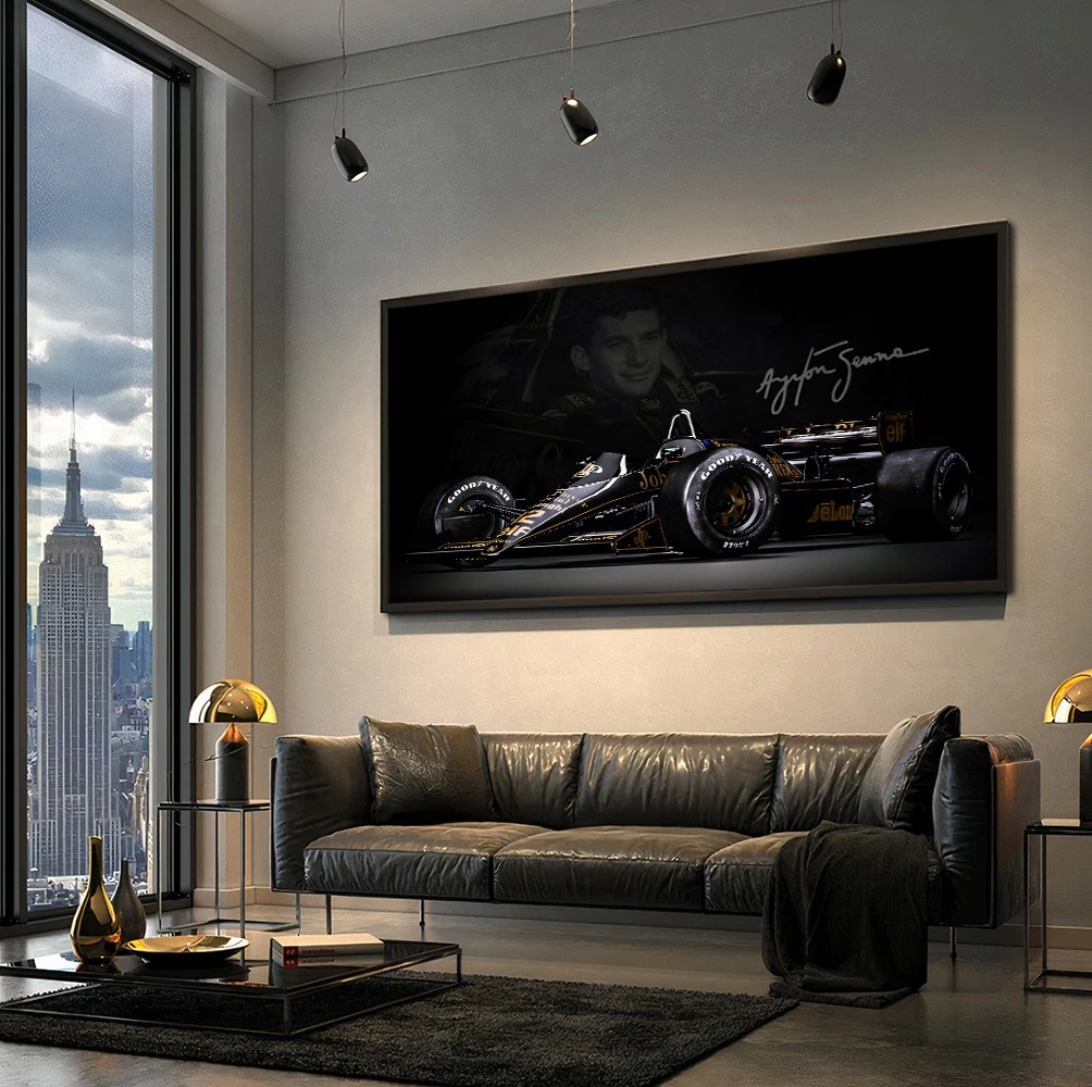 Ayrton Senna Canvas