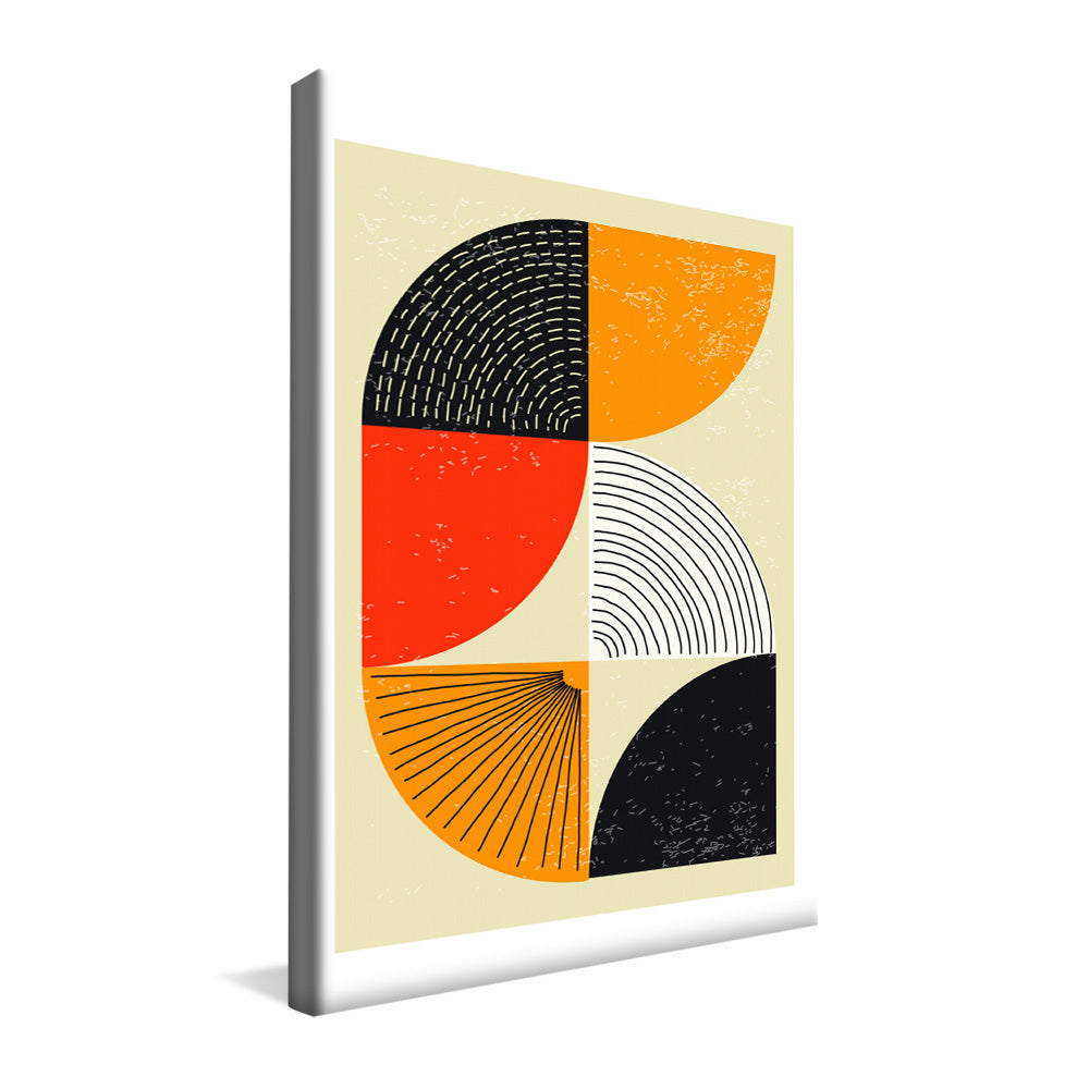 Bauhaus Geometric V2390 Canvas