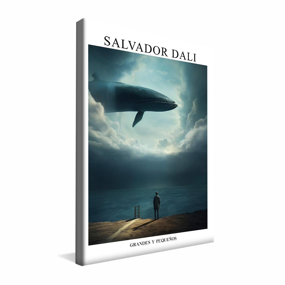 Salvador Dali Grandes y Pequenos V2388 Canvas