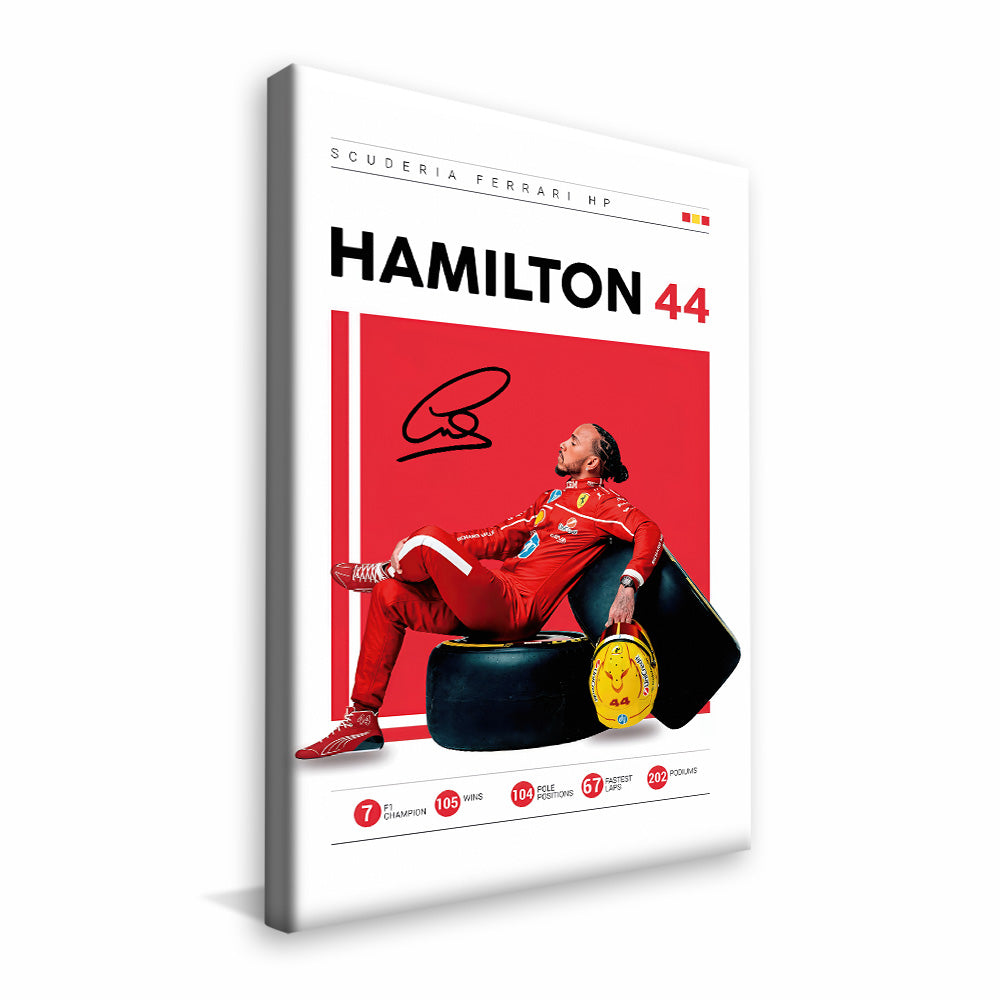 Hamilton Scuderia V2436 Canvas