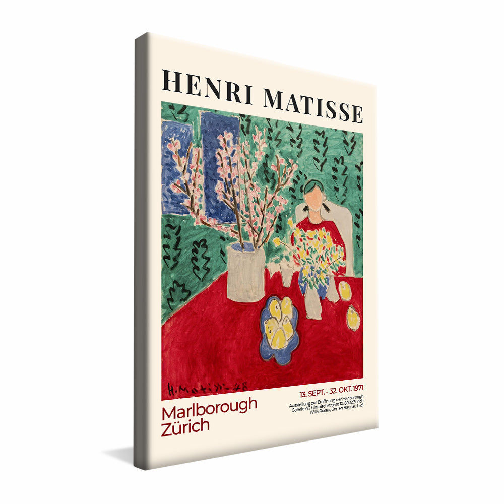 Henri Matisse MARLBOROUGH ZÜRICH V2391 Canvas